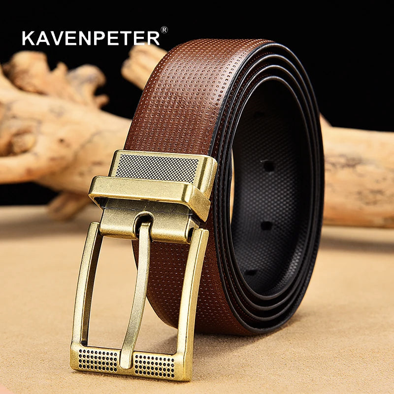 Men's reversible leather belt Classical Elegance Men's reversible leather belt Classical Elegance