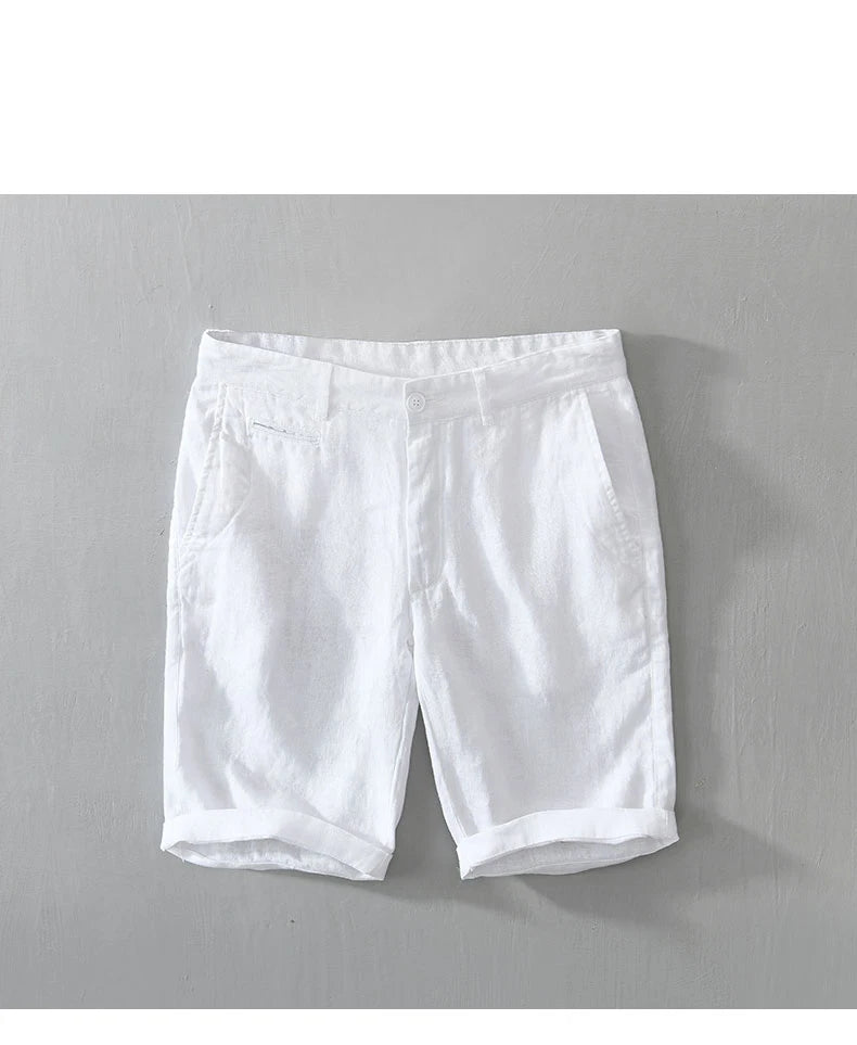 Men's linen shorts