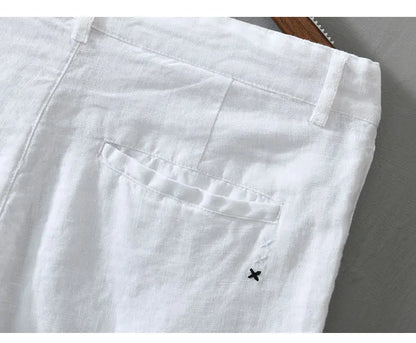 Men's linen shorts