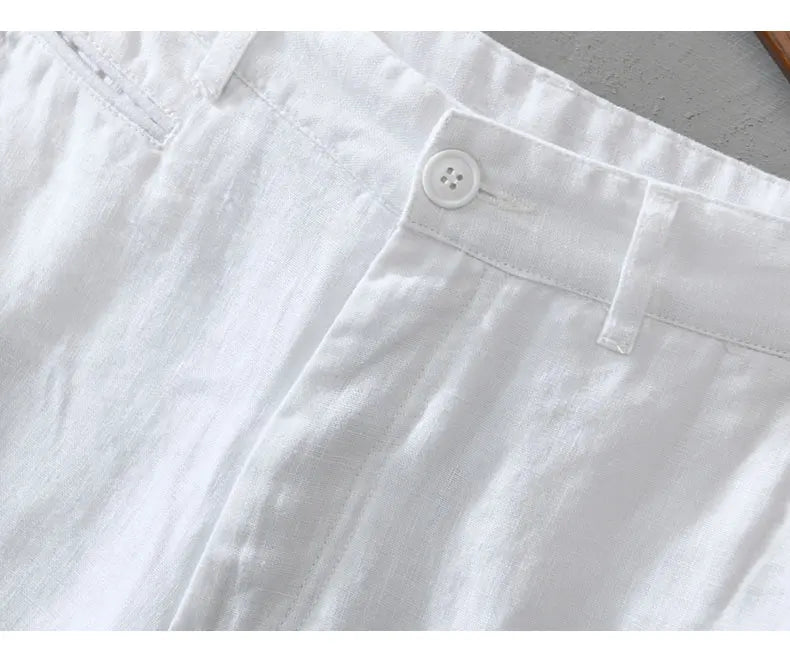 Men's linen shorts