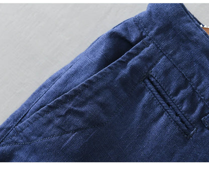 Men's linen shorts