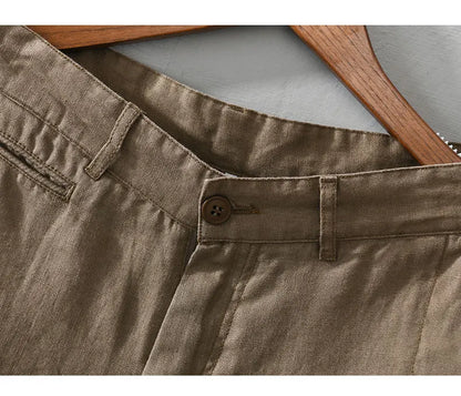 Men's linen shorts