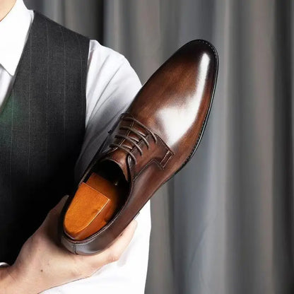 Men's Handmade Oxford Dress Shoes