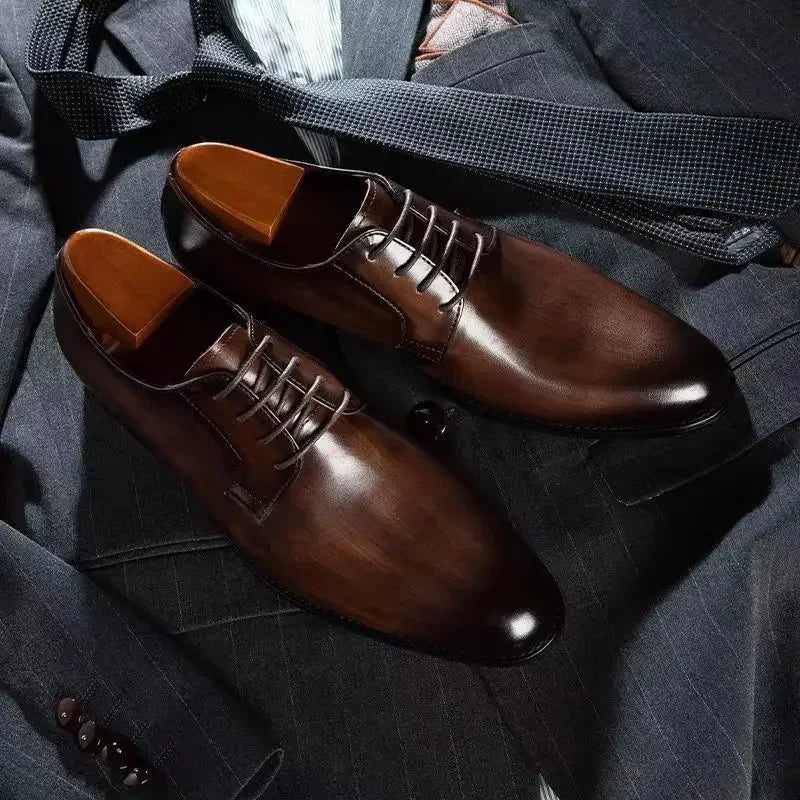 Men's Handmade Oxford Dress Shoes