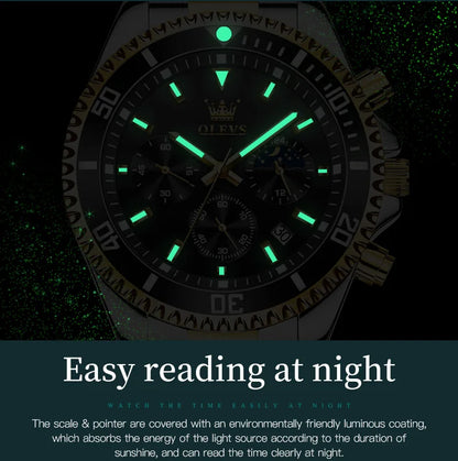 MENS GOLD LUXURY WATCH