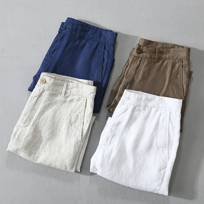 Men's linen shorts