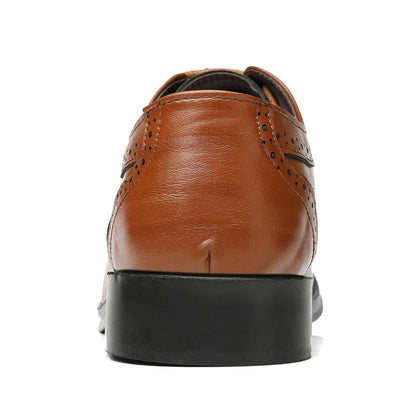 Men's oxford dress shoes -Patterned