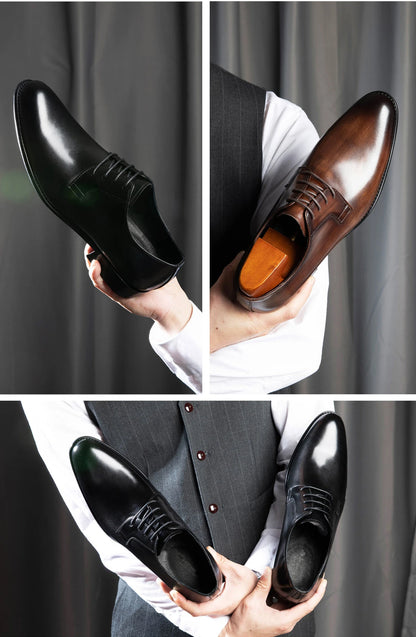 Men's Handmade Oxford Dress Shoes