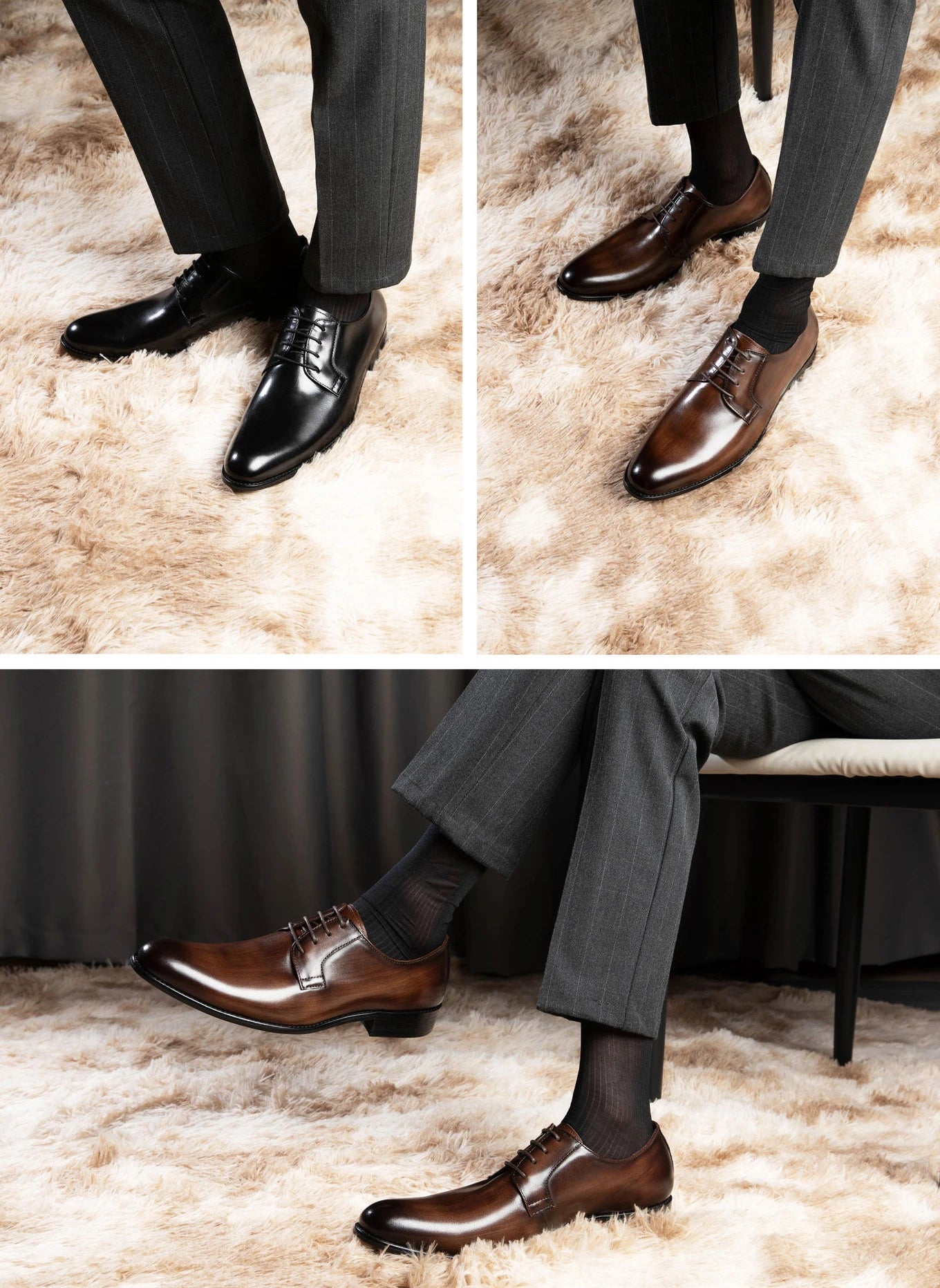 Men's Handmade Oxford Dress Shoes