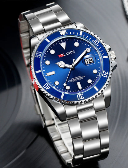 Men's classic diver style watch