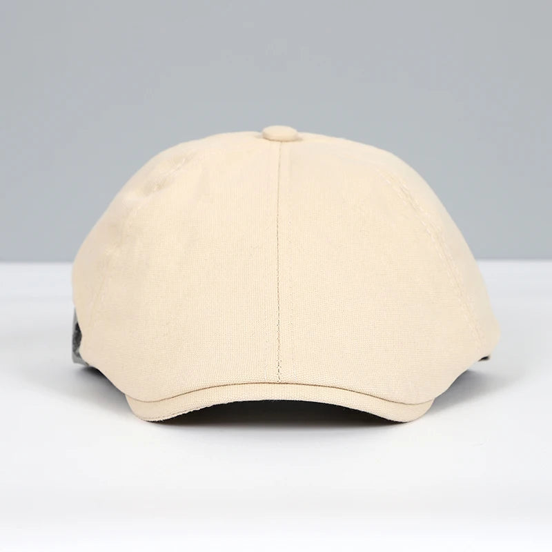 Men's linen beret