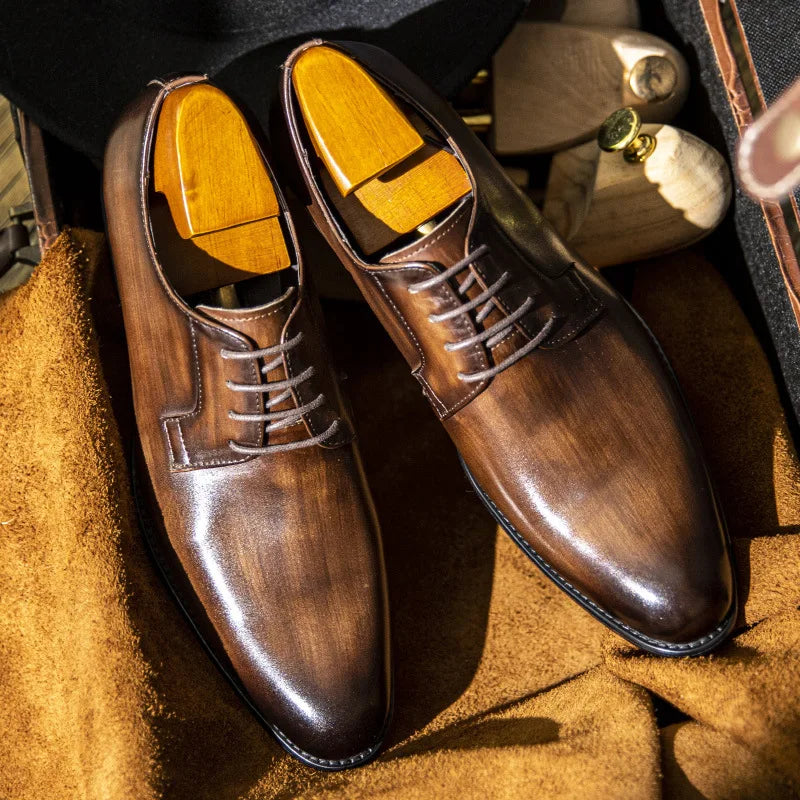 Men's Handmade Oxford Dress Shoes