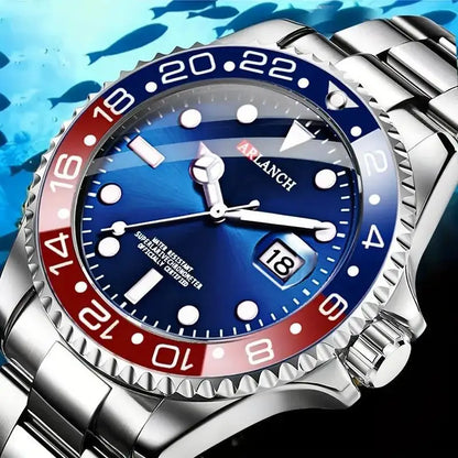 Men's classic diver style watch