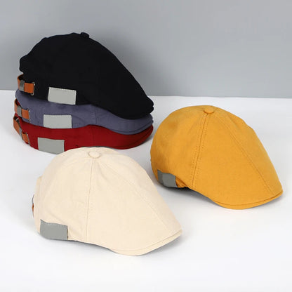 Men's linen beret